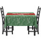 Christmas Holly Rectangular Tablecloths - Side View
