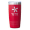 Christmas Holly Red Polar Camel Tumbler - 20oz - Single Sided - Approval