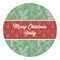 Christmas Holly Round Decal