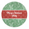 Christmas Holly Round Indoor Rug - Front/Main