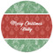 Christmas Holly Round Mousepad - APPROVAL