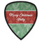 Christmas Holly Shield Patch
