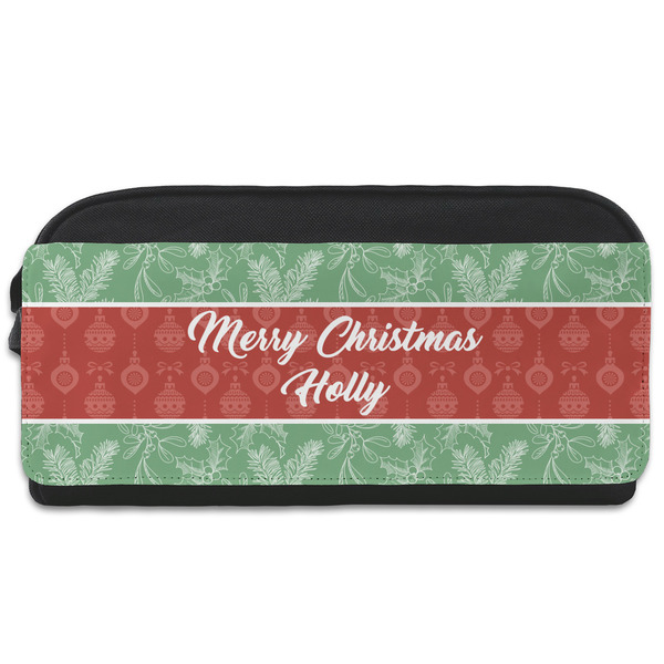 Custom Christmas Holly Shoe Bag (Personalized)