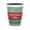 Christmas Holly Shot Glass - Two Tone - FRONT