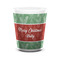 Christmas Holly Shot Glass - White - FRONT