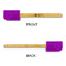 Christmas Holly Silicone Spatula - Purple - APPROVAL