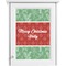 Christmas Holly Single White Cabinet Decal