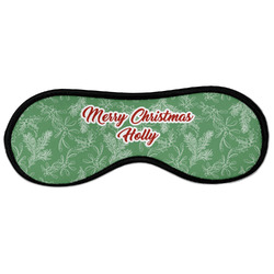 Christmas Holly Sleeping Eye Masks - Large (Personalized)
