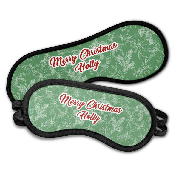 Christmas Holly Sleeping Eye Masks - PARENT