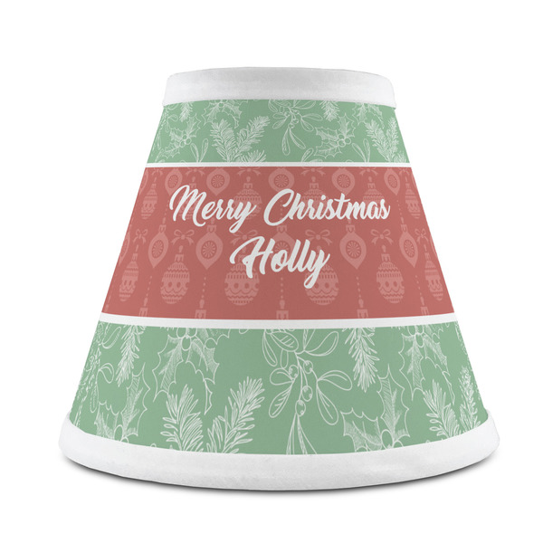 Custom Christmas Holly Chandelier Lamp Shade (Personalized)