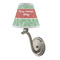 Christmas Holly Small Chandelier Lamp - LIFESTYLE (on wall lamp)