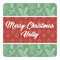 Christmas Holly Square Decal - Small (Personalized)