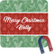 Christmas Holly Square Fridge Magnet (Personalized)