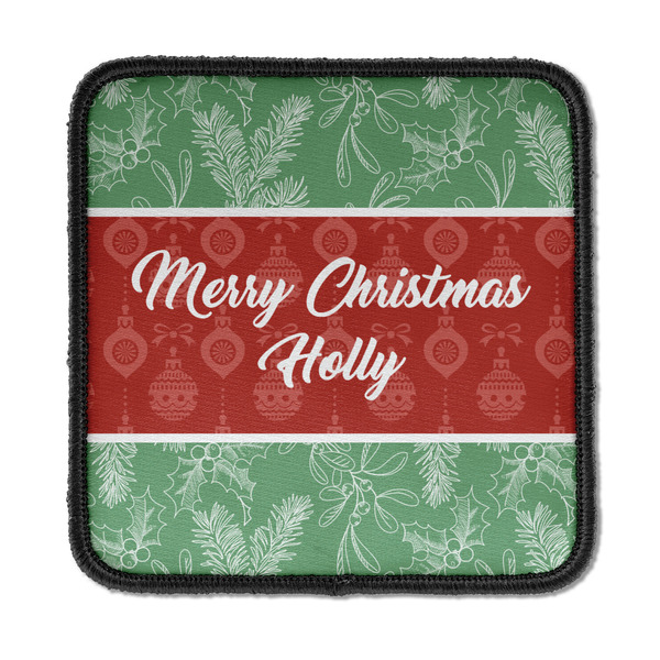 Christmas Holly Square Patch