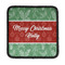 Christmas Holly Iron On Square Patch w/ Name or Text