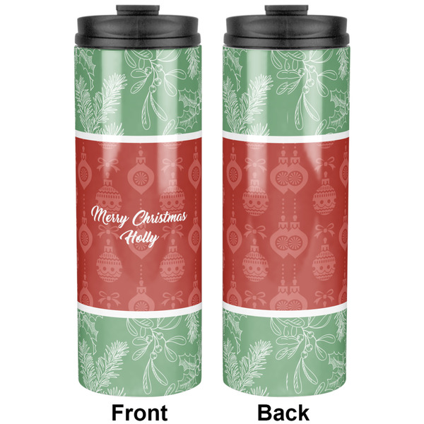 Christmas Holly Stainless Steel Tumbler - Apvl