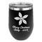 Christmas Holly Stemless Stainless Steel Wine Tumbler (Personalized)