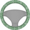 Christmas Holly Steering Wheel Cover