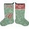 Christmas Holly Stocking - Double-Sided - Approval