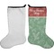 Christmas Holly Stocking - Single-Sided - Approval