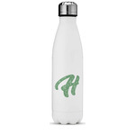 Christmas Holly Water Bottle - 17 oz. - Stainless Steel - Full Color Printing (Personalized)