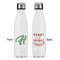 Christmas Holly Tapered Water Bottle - Apvl