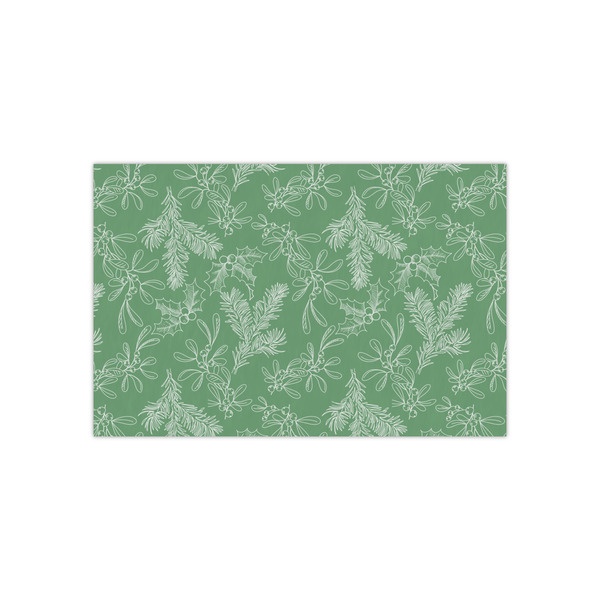 Custom Christmas Holly Small Tissue Papers Sheets - Heavyweight