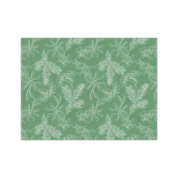Custom Christmas Holly Tissue Paper Sheets - Medium - Lightweight