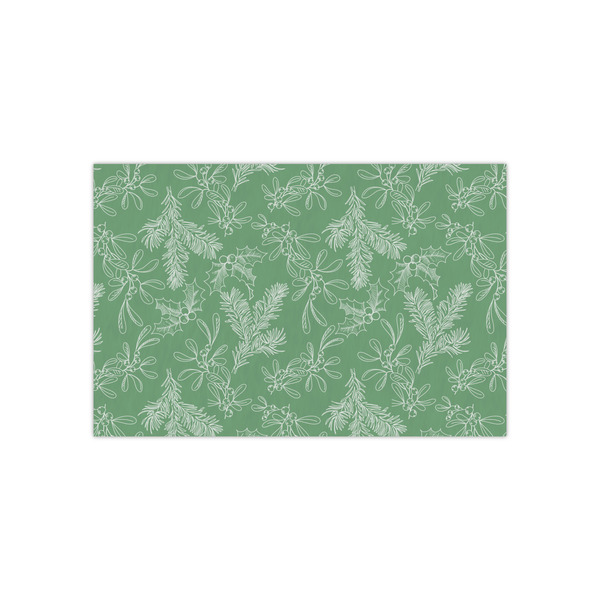 Custom Christmas Holly Small Tissue Papers Sheets - Lightweight