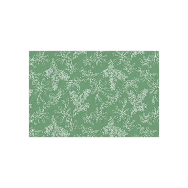 Custom Christmas Holly Tissue Paper Sheets - Small - Lightweight