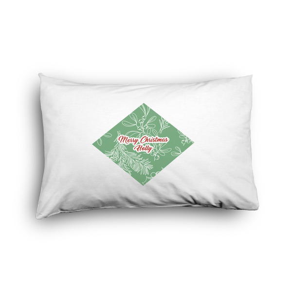 Custom Christmas Holly Pillow Case - Toddler - Graphic (Personalized)