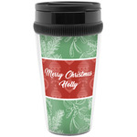 Christmas Holly Acrylic Travel Mug without Handle (Personalized)