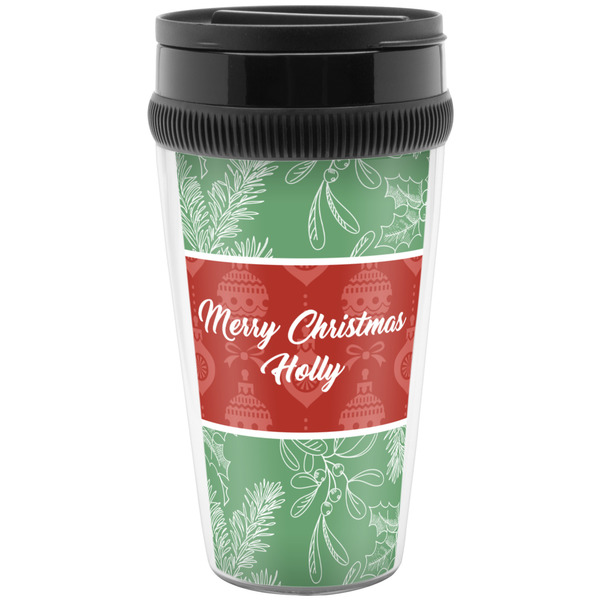 Christmas Holly Travel Mug (Personalized)