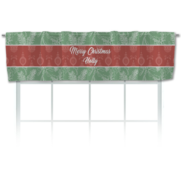 Custom Christmas Holly Valance (Personalized)