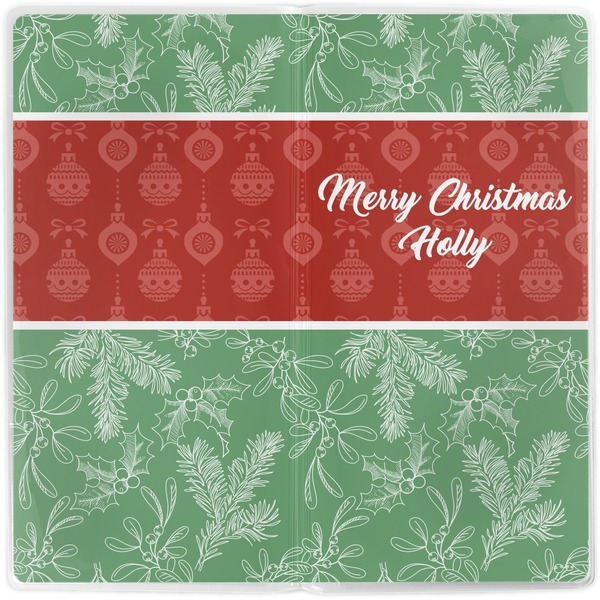 Christmas Holly Vinyl Document Wallet - Apvl