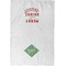 Christmas Holly Waffle Towel - Partial Print - Approval Image