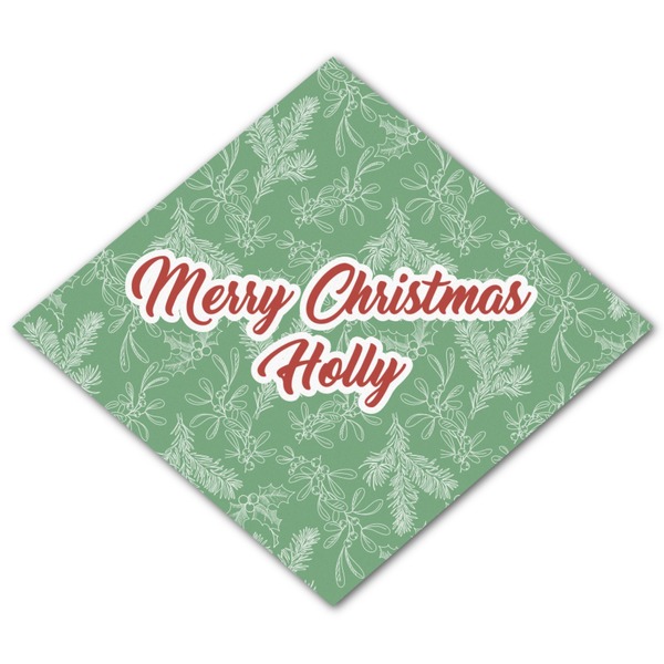 Custom Christmas Holly Graphic Decal - XLarge (Personalized)