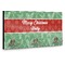 Christmas Holly Wall Mounted Coat Hanger - Side View