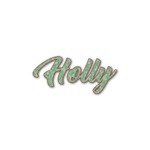 Christmas Holly Name/Text Decal - Medium (Personalized)