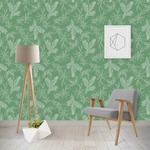 Christmas Holly Wallpaper & Surface Covering