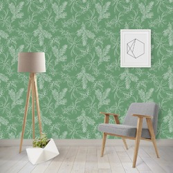 Christmas Holly Wallpaper & Surface Covering
