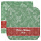 Christmas Holly Washcloth / Face Towels