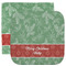 Christmas Holly Facecloth / Wash Cloth (Personalized)