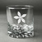 Christmas Holly Whiskey Glass - Front/Approval
