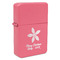 Christmas Holly Windproof Lighters - Pink - Front/Main