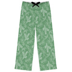 Christmas Holly Womens Pajama Pants - L