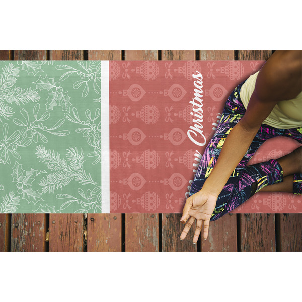 Christmas Holly Yoga Mats - LIFESTYLE
