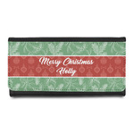 Christmas Holly Leatherette Ladies Wallet (Personalized)