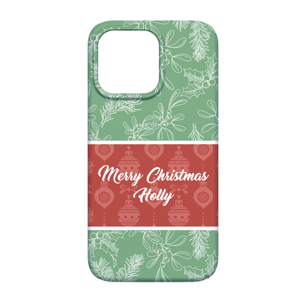 Christmas Holly iPhone 13 Pro Case - Back