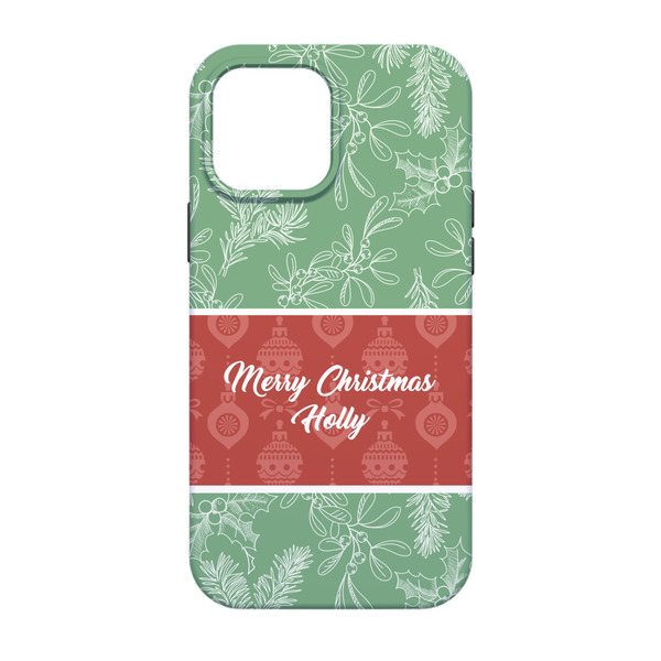 Christmas Holly iPhone 13 Pro Tough Case - Back